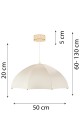 Deku Berenika Lampa wisząca dekoracyjna drewniana Biała oprawka L570726 6.jpg