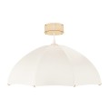 Deku Berenika Lampa wisząca dekoracyjna drewniana Biała oprawka L570726.jpg