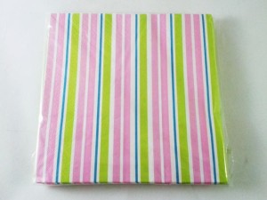 Serwetka do decoupage - Paseczki