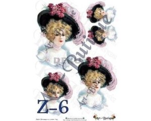 Papier do decoupage  210X305 - Art-Butique Z-6 1788