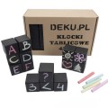 Deku - Klocki tablicowe drewniane 48 szt. 4x4x4 cm 000109  4.jpg