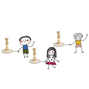 Deku Zestaw Gier integracyjnych Klocki w ruchu 3+ 3 szt.