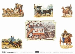 Papier do decoupage 350x500mm - TO-DO R012 1189