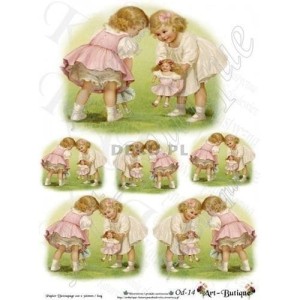 Papier do decoupage 210X305 - Art-Butique Od-14 3858