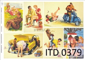 Papier decoupage A4 210x297 - itd 0379m 3321