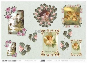 Papier do decoupage 350x500mm - TO-DO R016 1193