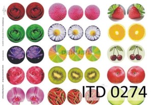 Papier decoupage A4 297X210 -  itd 0274m 1014