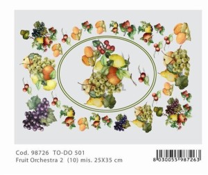 Papier do decoupage 250x350mm -TO-DO 501 1160