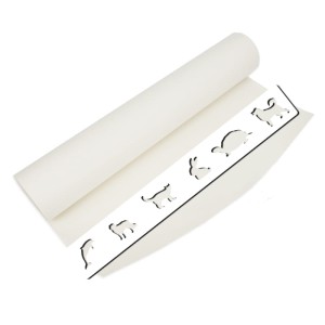 Deku - Papier w rolce do rysowania dla dzieci 30 metrów + szablon