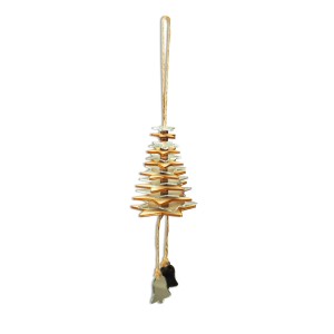 Deku – Ozdoba Choinka Świąteczna 3D Wisząca na sznurku 35x9 cm 