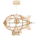 Deku – Sterowiec Lampa wisząca dekoracyjna drewniana Biała oprawka L571419 2.jpg