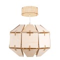 Deku - Carina Lampa wisząca dekoracyjna drewniana Biała oprawka.jpg