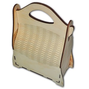 Eleganckie pudełko na prezent - giftbox 17,5x8x24 Deku 001600