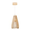 Deku - Kalina Lampa wisząca dekoracyjna drewniana Biała oprawka L576148 2.jpg