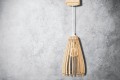 Deku - Kalina Lampa wisząca dekoracyjna drewniana Biała oprawka L576148 3.jpg