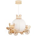 Deku – Kareta Karoca Lampa wisząca dekoracyjna drewniana Biała oprawka L700385 2.jpg