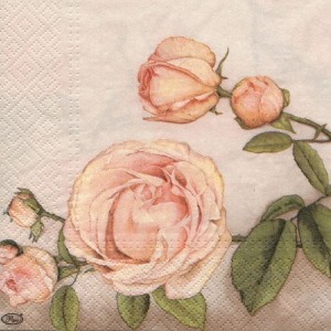 Serwetka do decoupage-róże 6335