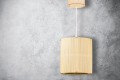 Deku -Gaja Lampa wisząca dekoracyjna drewniana Biała oprawka L576124 2.jpg