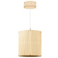 Deku -Gaja Lampa wisząca dekoracyjna drewniana Biała oprawka L576124 4.jpg