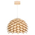 Deku - Aurora Light Lampa wisząca dekoracyjna drewniana Biała oprawka L576285 5.jpg