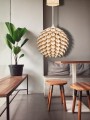 Deku - Aurora Lampa wisząca dekoracyjna drewniana  Biała oprawka L576100 3.jpg