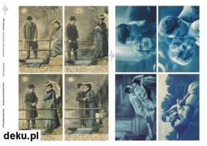 Papier decoupage A3 420x297 -  ITD 0324 | Retro 2197