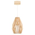 Deku - Aurelia Lampa wisząca dekoracyjna drewniana Biała oprawka L576360 2.jpg
