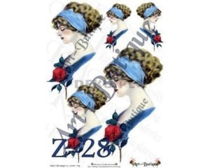 Papier do decoupage 210X305 - Art-Butique Z-28 1811