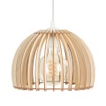 Deku - Idalia Lampa wisząca dekoracyjna drewniana Biała oprawka L576186 2.jpg