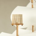 Deku – Statek Lampa wisząca dekoracyjna drewniana Biała oprawka L709616