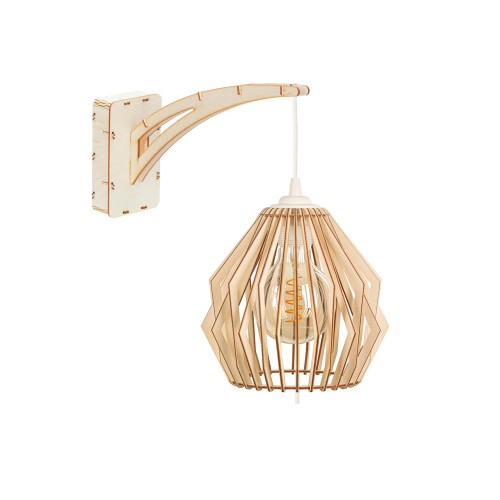 Deku - Aurelia Light Kinkiet  Lampa ścienna dekoracyjna drewniana Biała oprawka K702075.jpg