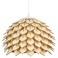 Deku - Aurora Light Lampa wisząca dekoracyjna drewniana Biała oprawka L576285 2.jpg