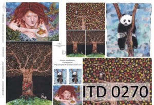 Papier decoupage  A3 420x297 - itd 0270 2284
