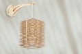 Deku - Erazma Kinkiet  Lampa  ścienna dekoracyjna drewniana Biała oprawka 2.jpg