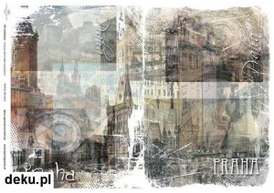 Papier decoupage A4 210x297 - ITD 343m | Kocham Pragę 317