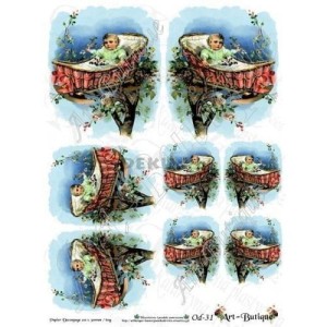 Papier do decoupage 210X305 - Art-Butique Od-31 3875