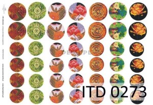 Papier decoupage A4 297X210 -  itd 0273m 1013