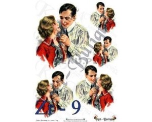 Papier do decoupage 210X305 - Art-Butique Zr-9 1456