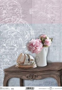 Papier ryżowy A4 210x297 -  decoupage itd R756 7018