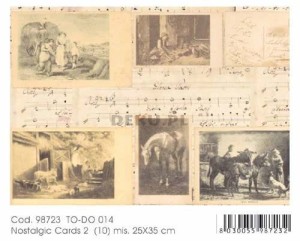 Papier do decoupage 250x350mm -TO-DO 014 1144