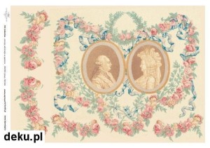 Papier ryżowy A4 210x297 -  decoupage itd R028 642