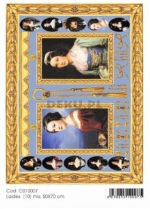 Papier do decoupage B2 50x70 - TO-DO C010007 1930