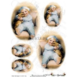 Papier do decoupage 210X305 - Art-Butique Od-13 3857