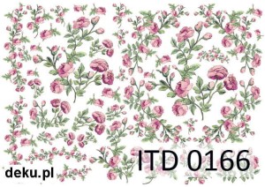 Papier decoupage A4 210x297 - itd 0166m 393