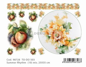 Papier do decoupage 250x350mm -TO-DO 503 1161