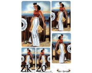 Papier do decoupage 210X305 - Art-Butique Zk-20 1648