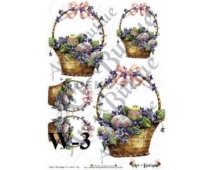 Papier do decoupage 210X305 - Art-Butique W-3 1518