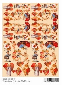 Papier do decoupage B2 50x70 - TO-DO C010018 1925