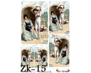 Papier do decoupage 210X305 - Art-Butique Zk-15 1643
