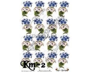 Papier do decoupage 210X305 - Art-Butique Km-2 1884